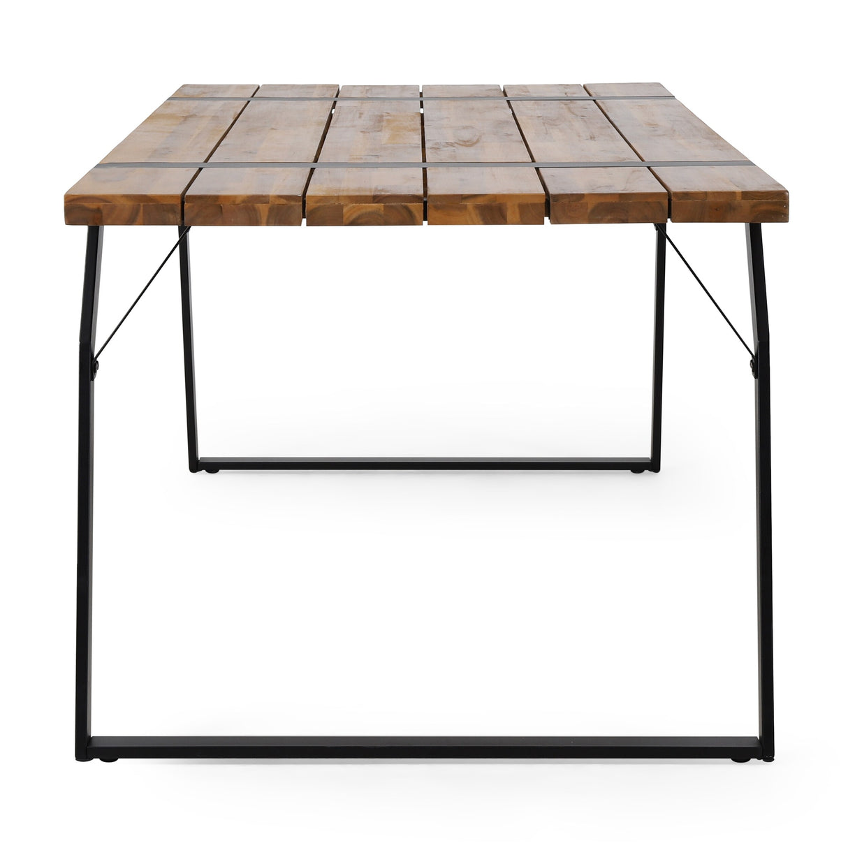 Varva Outdoor Acacia Wood Outdoor Dining Table by Christopher Knight Home - 70.75" W x 35.50" D x 29.50" H
