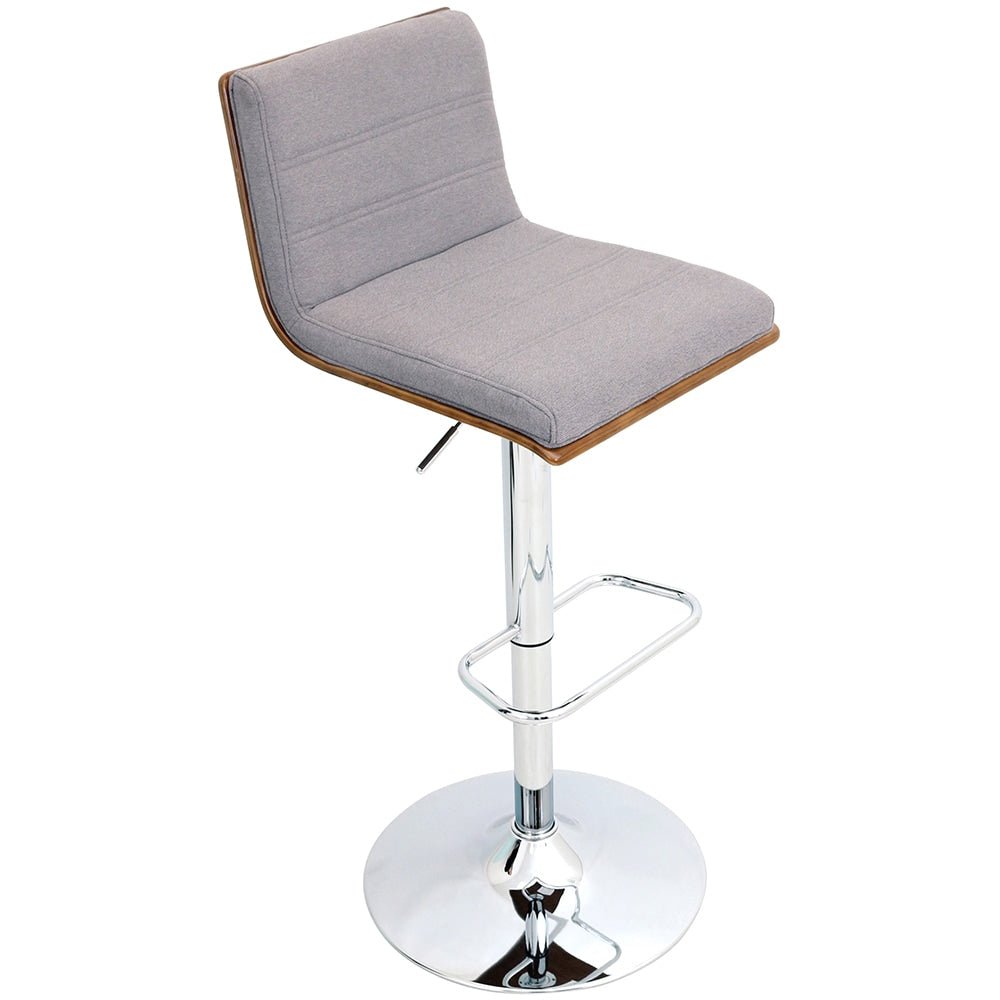 Carson Carrington Ljungby Mid-century Modern Adjustable Barstool - N/A