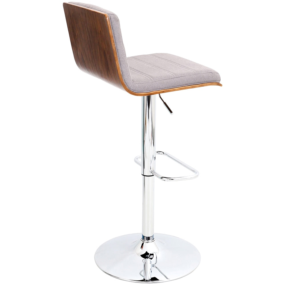 Carson Carrington Ljungby Mid-century Modern Adjustable Barstool - N/A