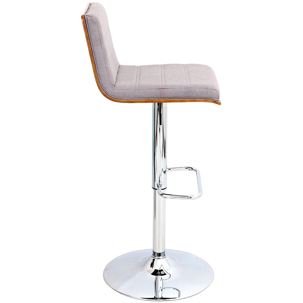 Carson Carrington Ljungby Mid-century Modern Adjustable Barstool - N/A