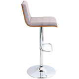 Carson Carrington Ljungby Mid-century Modern Adjustable Barstool - N/A
