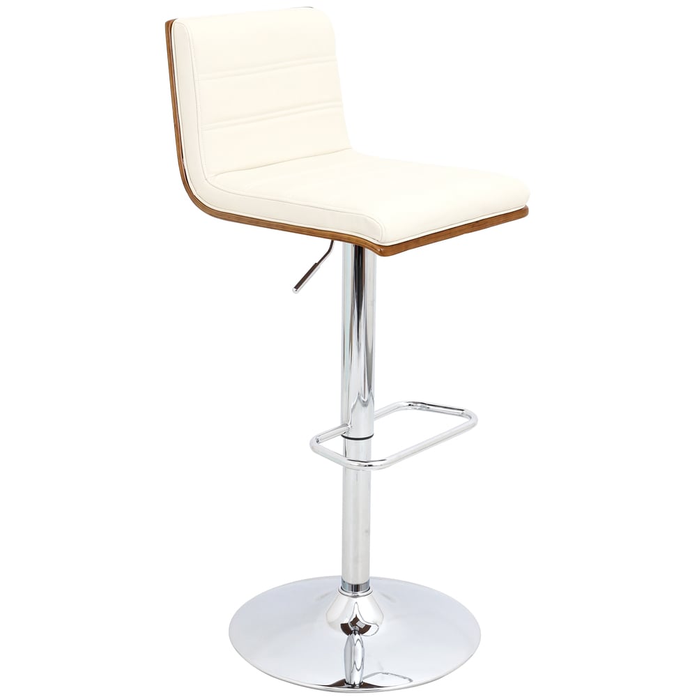 Carson Carrington Ljungby Mid-century Modern Adjustable Barstool - N/A