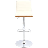 Carson Carrington Ljungby Mid-century Modern Adjustable Barstool - N/A