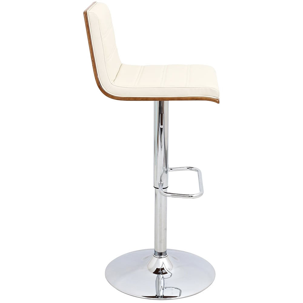 Carson Carrington Ljungby Mid-century Modern Adjustable Barstool - N/A