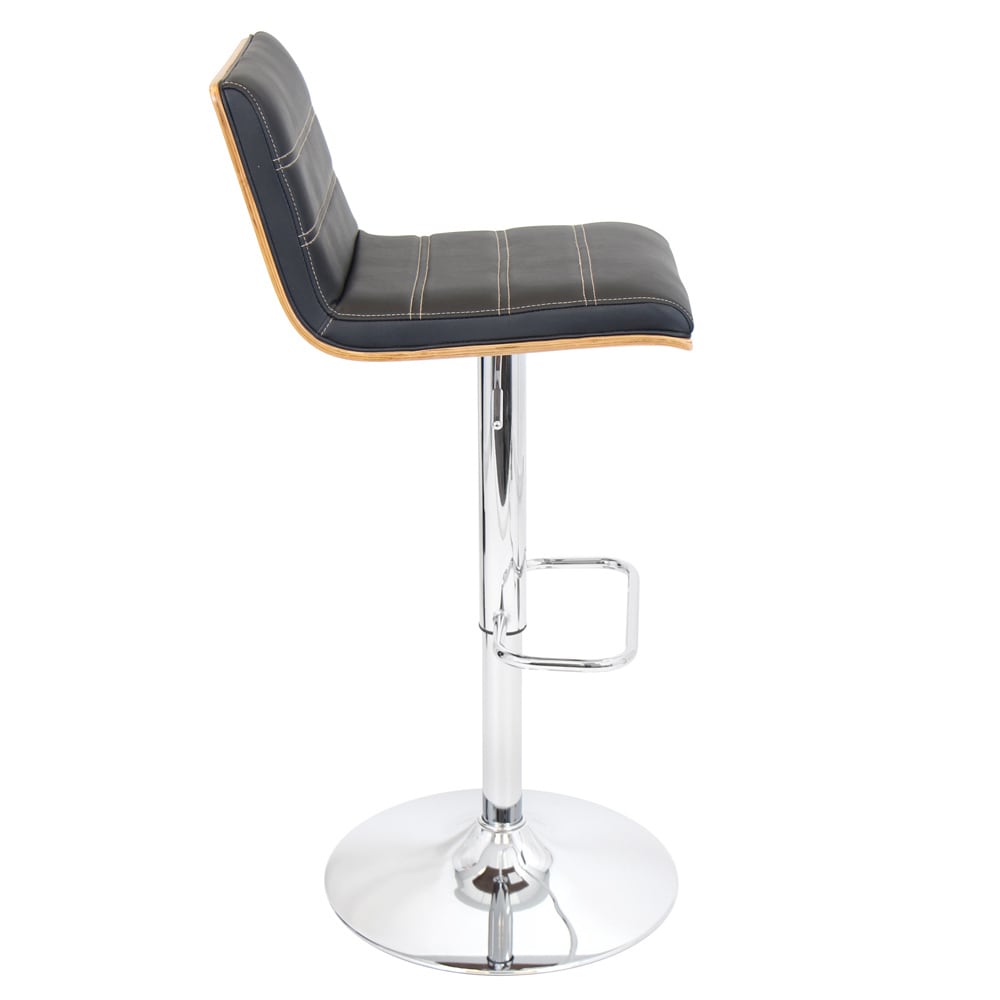 Carson Carrington Ljungby Mid-century Modern Adjustable Barstool - N/A