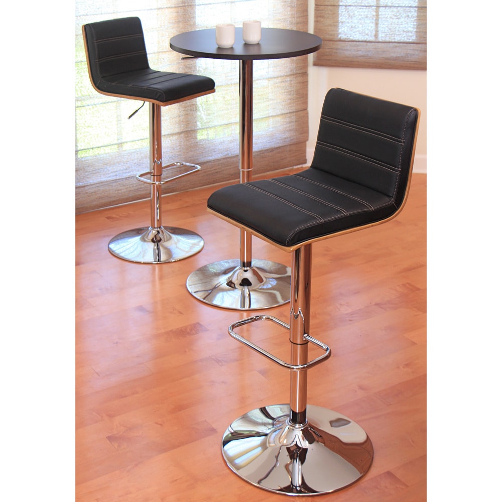 Carson Carrington Ljungby Mid-century Modern Adjustable Barstool - N/A