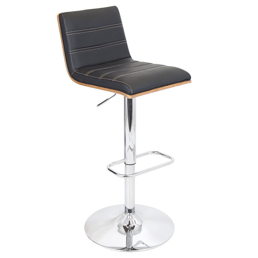 Carson Carrington Ljungby Mid-century Modern Adjustable Barstool - N/A