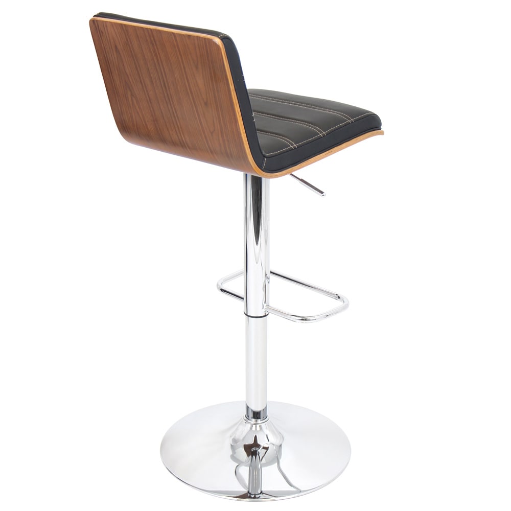 Carson Carrington Ljungby Mid-century Modern Adjustable Barstool - N/A