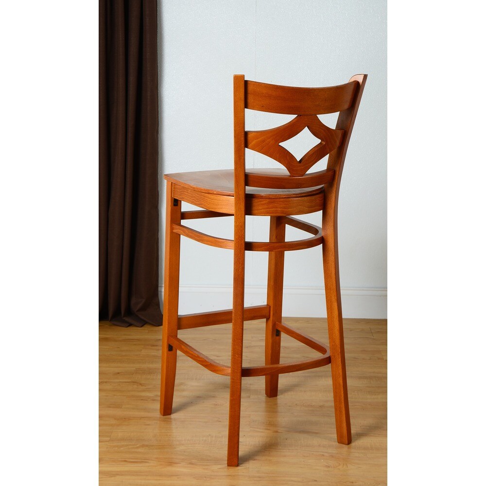 Vegas Wood Bar Stool