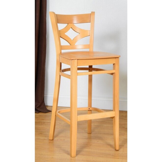 Vegas Wood Bar Stool