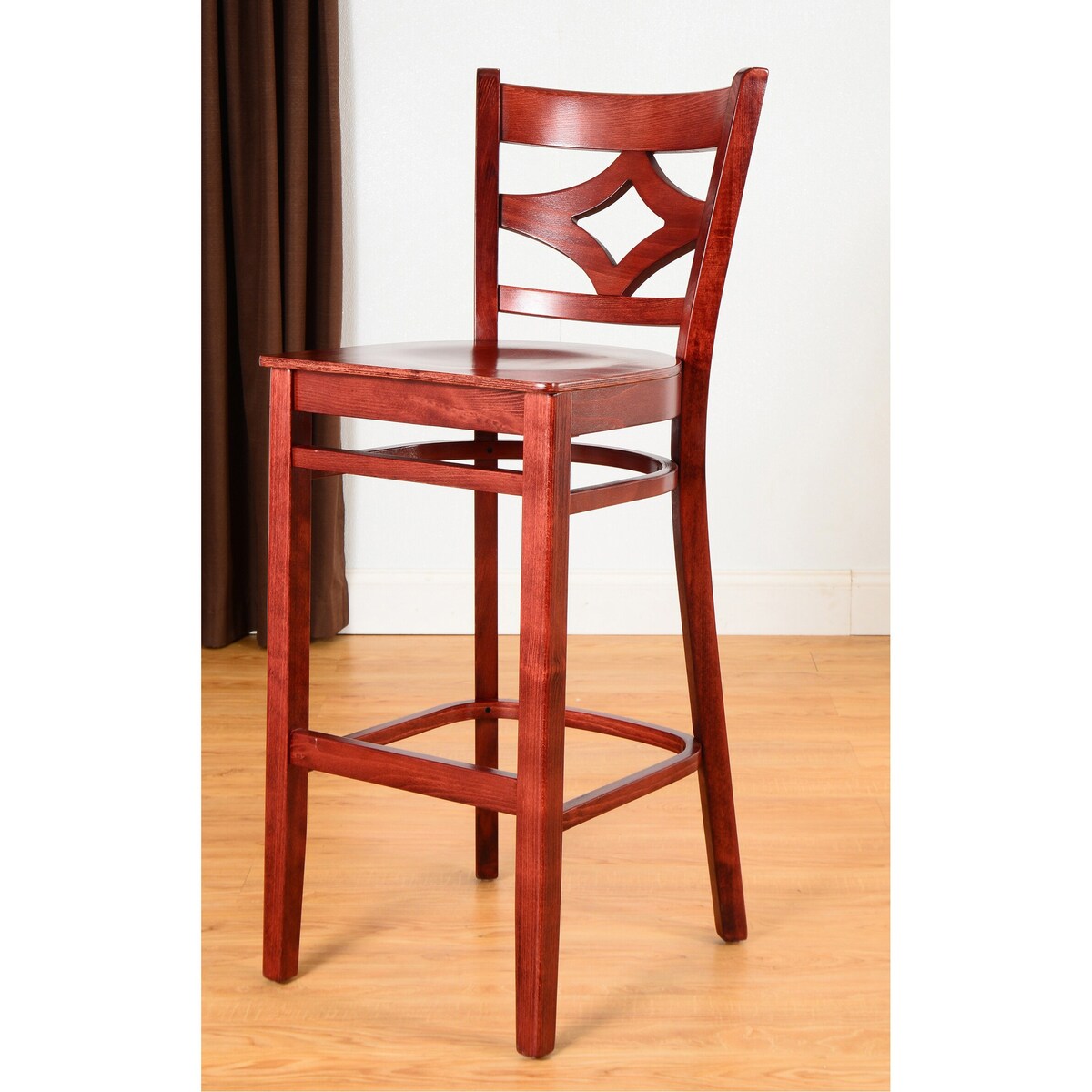 Vegas Wood Bar Stool