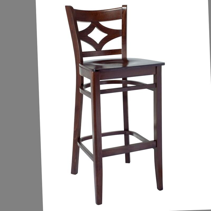 Vegas Wood Bar Stool