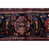 Vegetable Dye Floral Mashad Persian Home Decor Area Rug Hand-Knotted - 10'0" x 13'0"