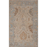Vegetable Dye Floral Oushak Turkish Rug Handmade Accent Wool Carpet - 3'0" x 4'11"