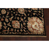 Vegetable Dye Floral Traditional Agra Oriental Area Rug Wool Handmade - 7'10" x 10'0"