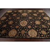 Vegetable Dye Floral Traditional Agra Oriental Area Rug Wool Handmade - 7'10" x 10'0"