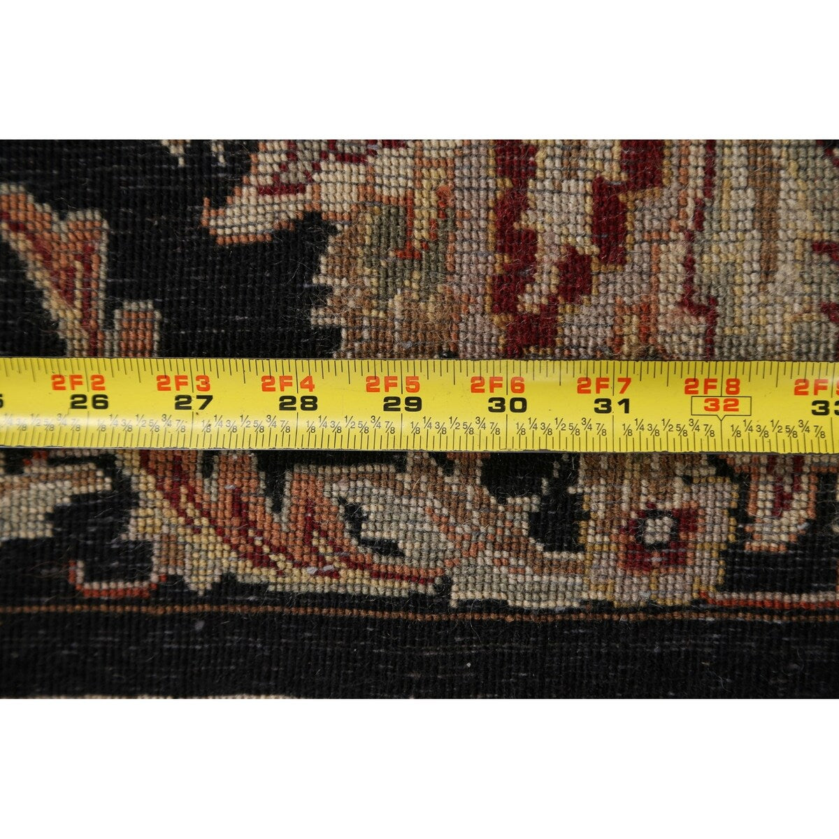 Vegetable Dye Floral Traditional Agra Oriental Area Rug Wool Handmade - 7'10" x 10'0"