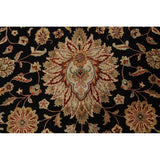 Vegetable Dye Floral Traditional Agra Oriental Area Rug Wool Handmade - 7'10" x 10'0"