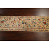 Vegetable Dye Floral Ziegler Oriental Runner Rug Wool Hand-knotted - 2'7" x 8'3"