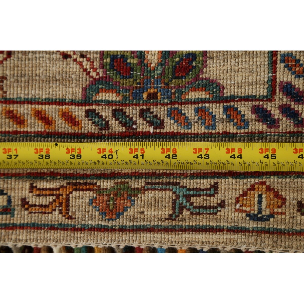 Vegetable Dye Floral Ziegler Oriental Runner Rug Wool Hand-knotted - 2'7" x 8'3"