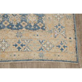 Vegetable Dye Geometric Oriental Khotan Wool Area Rug Hand-knotted - 8'5" x 10'1"