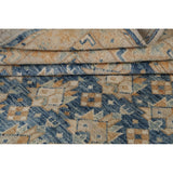 Vegetable Dye Geometric Oriental Khotan Wool Area Rug Hand-knotted - 8'5" x 10'1"