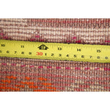Vegetable Dye Kazak Oriental Hand Knotted Wool Turkish Rug - 11'1" x 2'9" Runner
