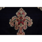 Vegetable Dye Kerman Persian Antique Area Rug Handmade Wool Carpet - 8'9" x 11'9"
