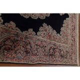 Vegetable Dye Kerman Persian Antique Area Rug Handmade Wool Carpet - 8'9" x 11'9"