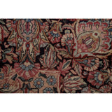 Vegetable Dye Kerman Persian Antique Area Rug Handmade Wool Carpet - 8'9" x 11'9"
