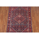 Vegetable Dye Mahal Persian Antique Accent Rug Handmade Wool Carpet - 4'4"x 6'7"