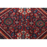 Vegetable Dye Mahal Persian Antique Accent Rug Handmade Wool Carpet - 4'4"x 6'7"
