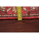 Vegetable Dye Oushak Oriental Hand Knotted Wool Turkish Rug - 11'11" x 2'10" Runner