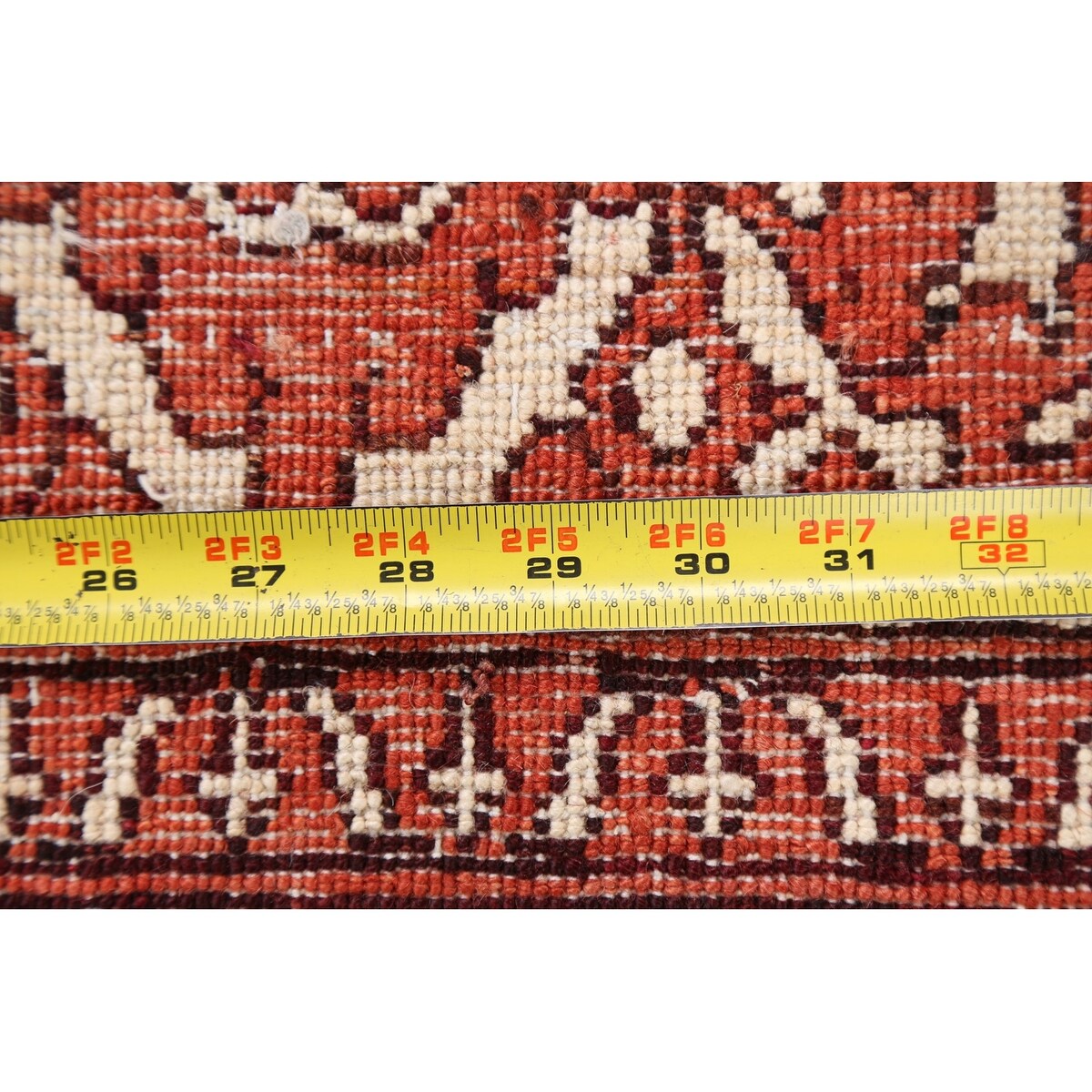 Vegetable Dye Traditional Mahal Persian Area Rug Handmade Wool Carpet - 6'7" x 10'10"