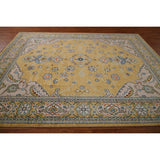 Vegetable Dye Ziegler Oriental Area Rug Hand-knotted Wool Carpet - 7'10" x 9'10"