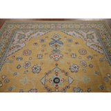 Vegetable Dye Ziegler Oriental Area Rug Hand-knotted Wool Carpet - 7'10" x 9'10"