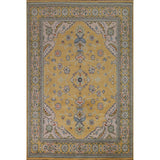 Vegetable Dye Ziegler Oriental Area Rug Hand-knotted Wool Carpet - 7'10" x 9'10"