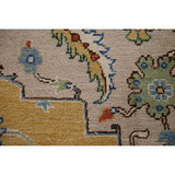Vegetable Dye Ziegler Oriental Area Rug Hand-knotted Wool Carpet - 7'10" x 9'10"