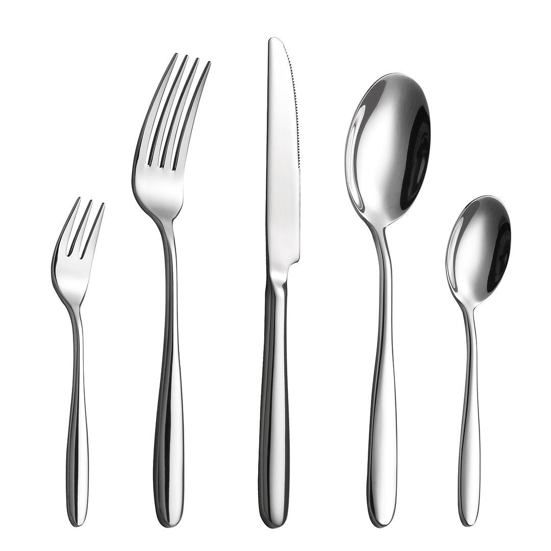 Velaze Gamma 60 pcs Silverware Flatware Set (Service for 12)