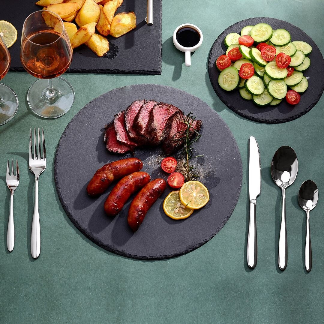 Velaze Gamma 60 pcs Silverware Flatware Set (Service for 12)