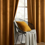 Velvet Curtains 63" Long,Light Blocking Thermal Insulating Soundproof Set of 2