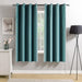 Velvet Curtains 63" Long,Light Blocking Thermal Insulating Soundproof Set of 2