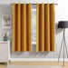 Velvet Curtains 63" Long,Light Blocking Thermal Insulating Soundproof Set of 2