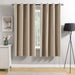 Velvet Curtains 63" Long,Light Blocking Thermal Insulating Soundproof Set of 2