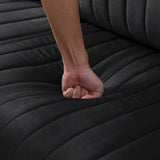 Velvet Ottoman for Modular Sectional Living Room Sofa or Chairsofas