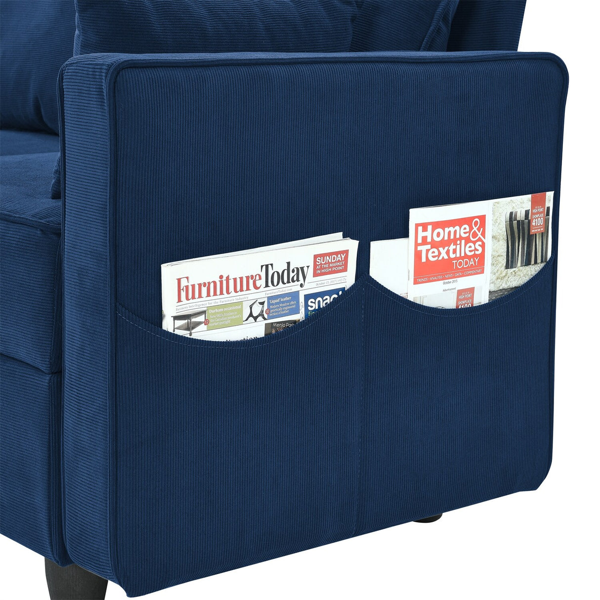 Velvet Sectional Modular Convertible Sofa Bed Set