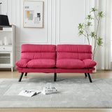 Velvet Sofa , Accent sofa loveseat sofa with metal feet