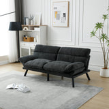 Velvet Sofa , Accent sofa loveseat sofa with metal feet