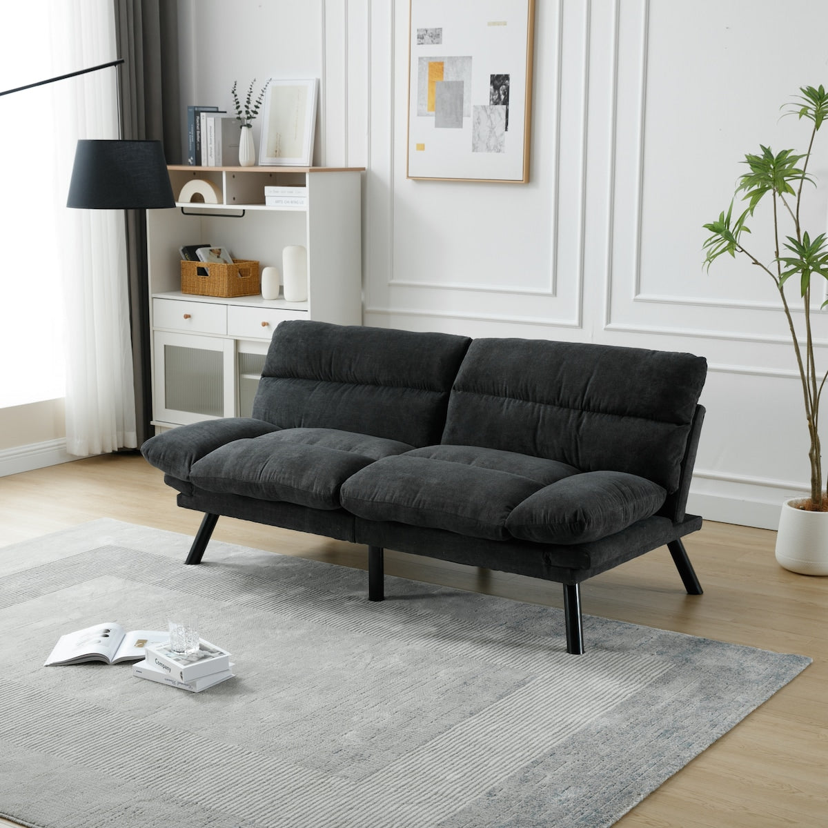 Velvet Sofa , Accent sofa loveseat sofa with metal feet