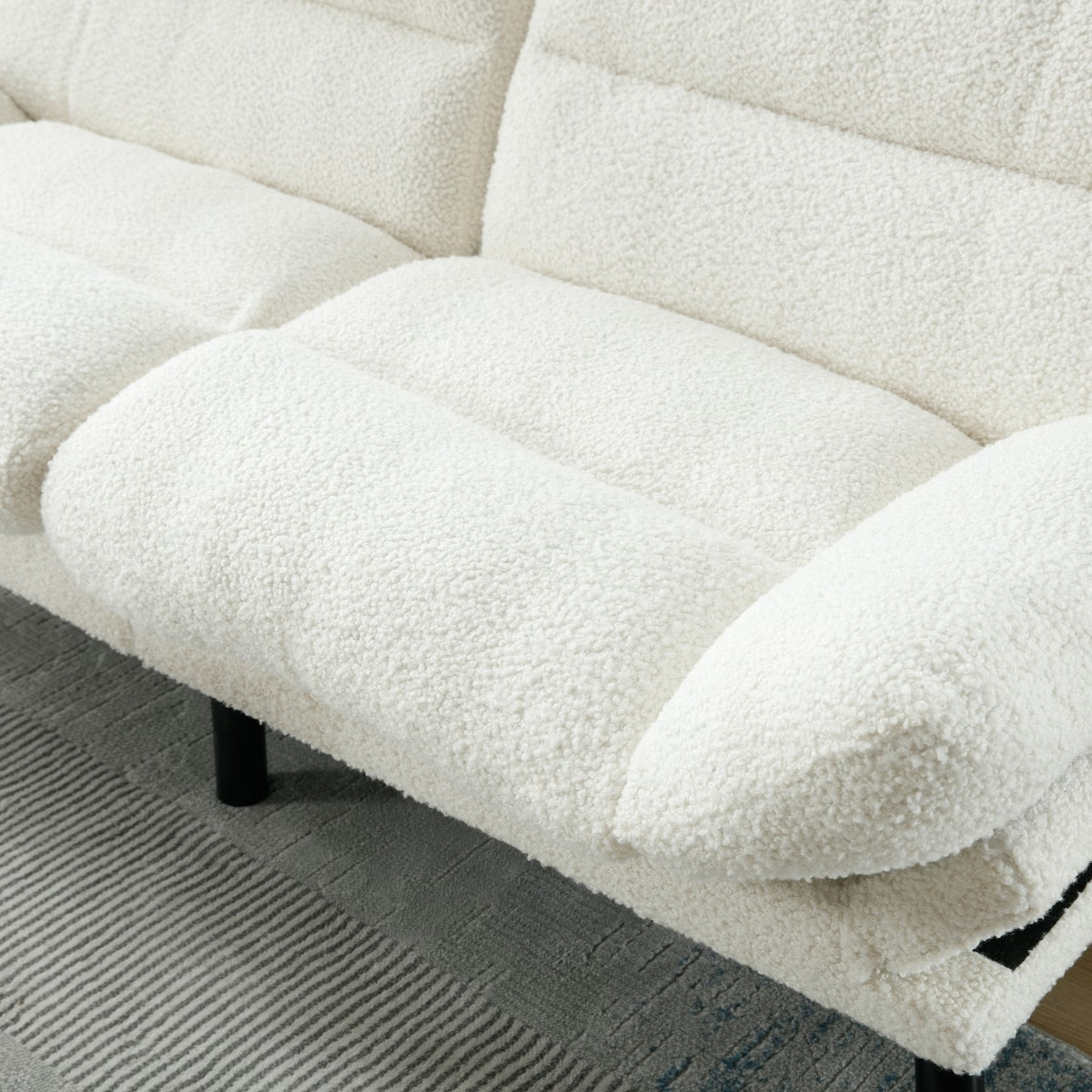 Velvet Sofa , Accent sofa loveseat sofa with metal feet